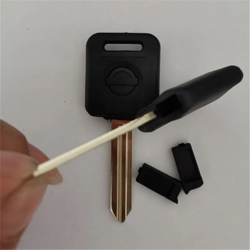 20PCS with logo Ignition Key Case cover Transponder Shell For Nissan Qashqai Tiida Uncut Blade Car NSN14 | Автомобили и мотоциклы
