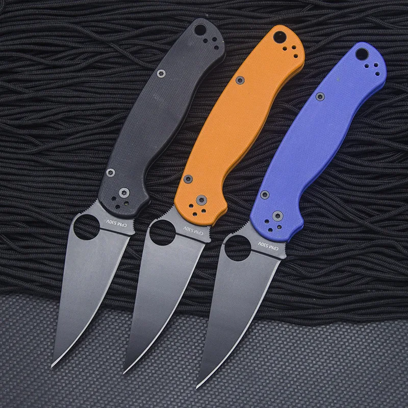 

C81 Outdoor Folding Knife 440C Blade Tactical Survival Knives Hunting Camping Blade Multi Edc Tools G10 Handle Survival Knife