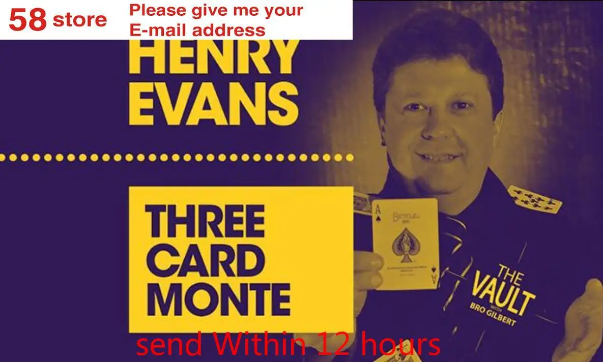 

Three Card Monte by Henry Evans , magic tricks- (magic instruction )
