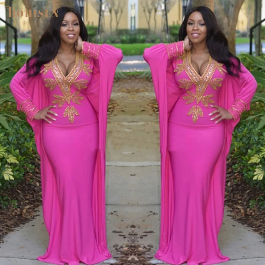 BOHISEN африканская Дашики одежда для женщин Формальное Макси платье Африканский