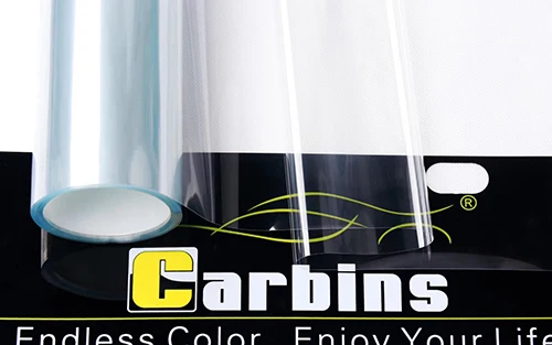 Transparent CARBINS самоисцеляющая PPF Headligt пленка дымовая черная тонированная пленка для автомобилей Светодиодный Защита от царапин супер прозрачная 4 цвета распродажа - Название цвета: Transparent