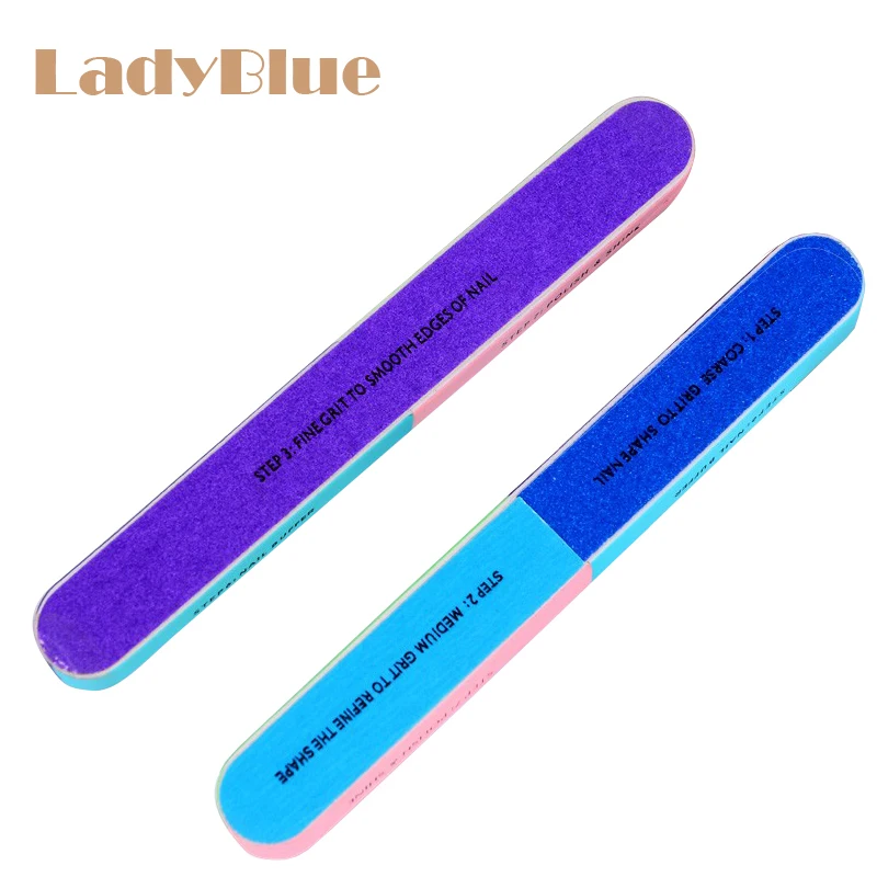 Наждачная бумага для маникюра и педикюра 3 шт./лот 4 способа|Пилки ногтей буферы| |