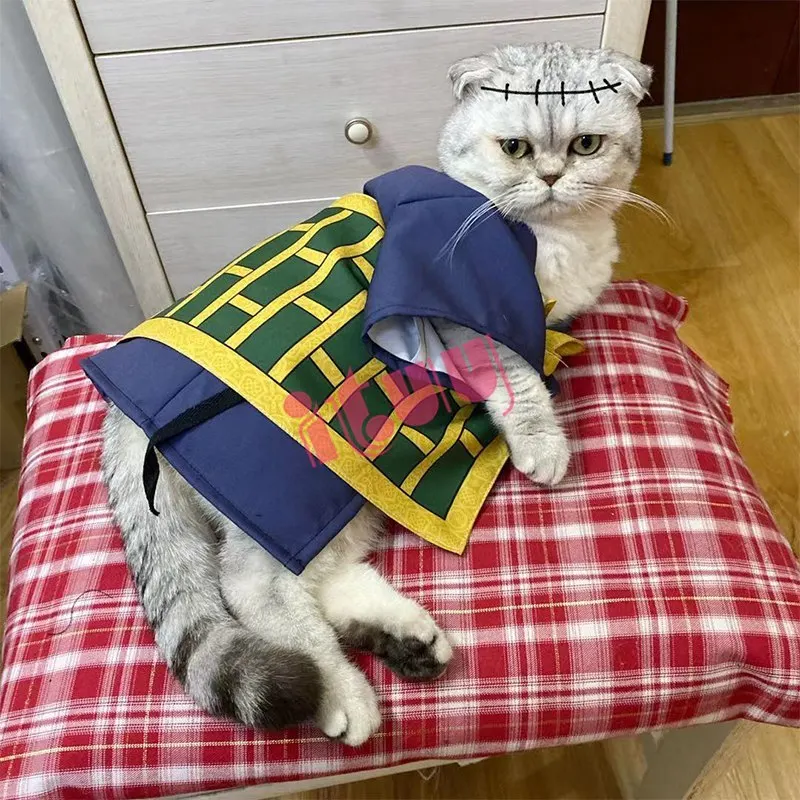 Одежда для домашних животных Аниме юютсу кайсен гето сугуру косплей одежда кошек