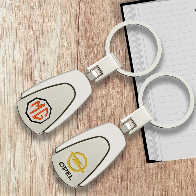 

1x Metal Jewelry Trinket Car Logo Key Ring Key Chain Bag Pendant for Lada Parachoque Granta Vaz Samara 2110 2021 Car Accessories