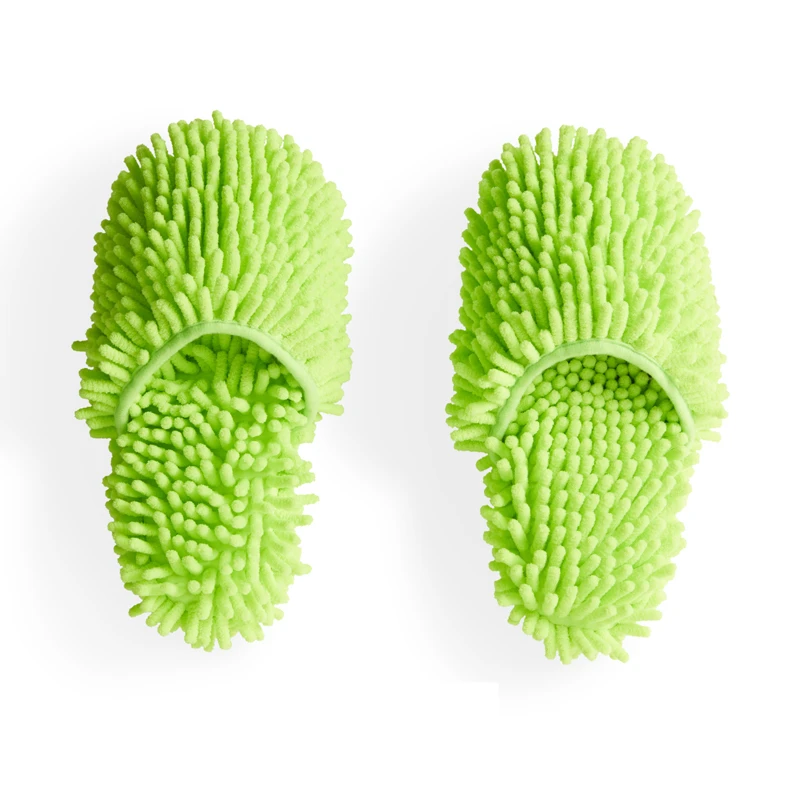 

Microfiber Mopping Slippers Dry Feet After Bathing Multifunction Unisex Cleaning Slippers Man Woman Clean Floor Mop Shoes