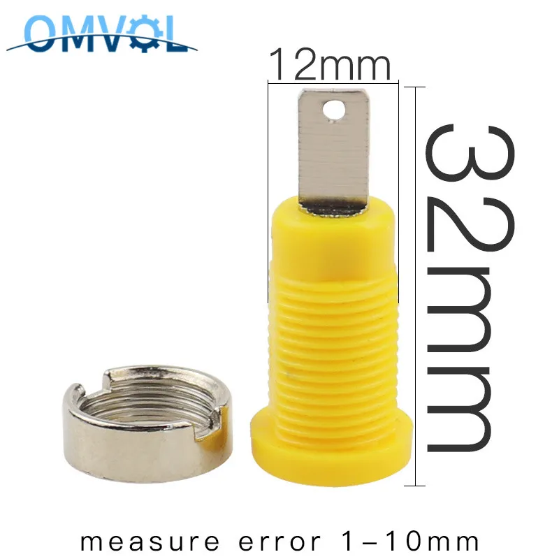 5 шт. 4 мм штырь для крепления на панель|Соединители| |