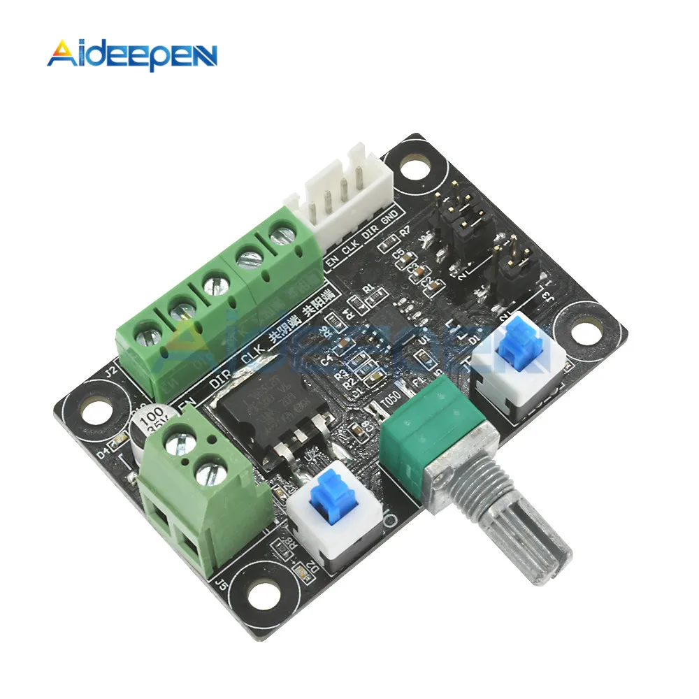 DC 12V 24V шаговый двигатель драйвер привода управления PWM Генератор импульсных сигналов контроль скорости 8-24V Модуль платы DIY
