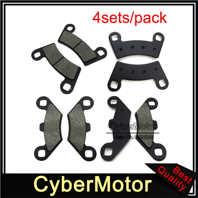 Front &amp Rear Brake Pads For Polaris RZR 800 EPS S 570 ATV Quad 4 Wheeler | Автомобили и мотоциклы