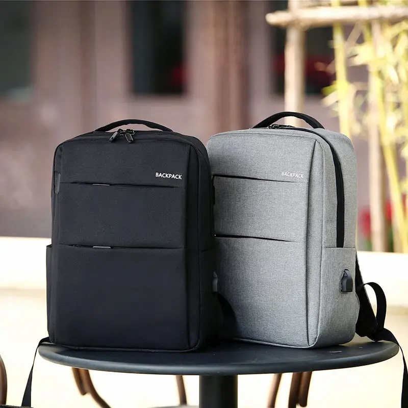 Рюкзак для ноутбука 15,6 дюйма, водонепроницаемая нейлоновая школьная сумка для подростков, школьная сумка с зарядным интерфейсом, мужская д...