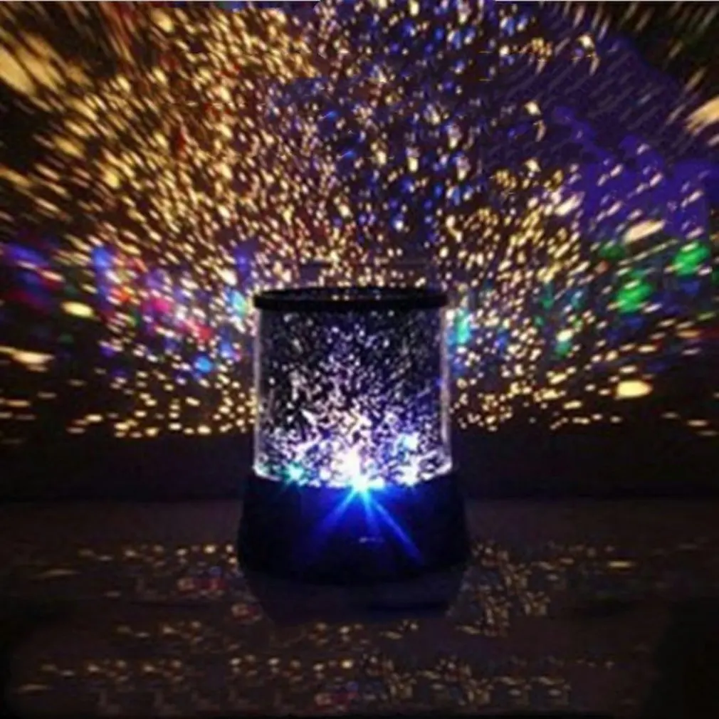 

Led Projector Colorful Night Light Atmosphere Building Creative Gifts Projection Lamp Amusing Sleeping Lamp