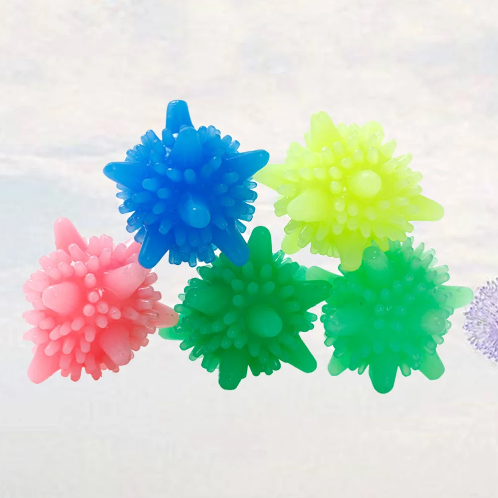 

8pcs Colorful Laundry Ball Washing Ball Reusable Washing Machine Balls for Cleaning Clothes 4.5cm (Random Colors)