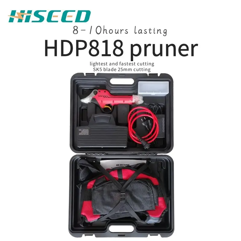 Электрические ножницы для фруктового дерева и сада (Кованое лезвие 2 комплекта в