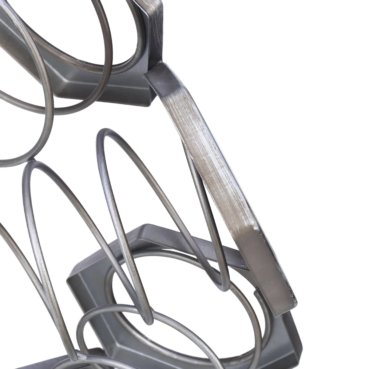 Tooarts 4 бутылки геометрической винной стойки современное художественное