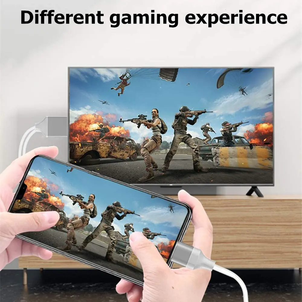 2 м 8 Pin к совместимому с HDMI кабель HD 1080P конвертер адаптер Micro USB для HDTV TV цифровой