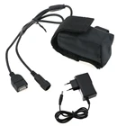 Аккумуляторная батарея 8,4 в, 4x18650, 6400 мАч, USB + DC-порт, с зарядным устройством