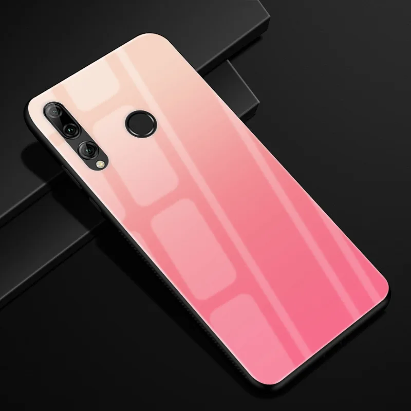 Для Huawei Honor 10i чехол Honor 10i PC Пластиковый стеклянный чехол для телефона черный ТПУ бампер чехол для Huawei Honor 10i HRY-LX1T 10 i чехол - Цвет: 49