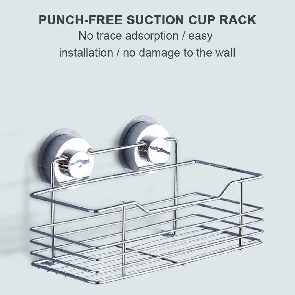 Часы с чашкой на присоске для ванной настенная полка из нержавеющей стали ванная