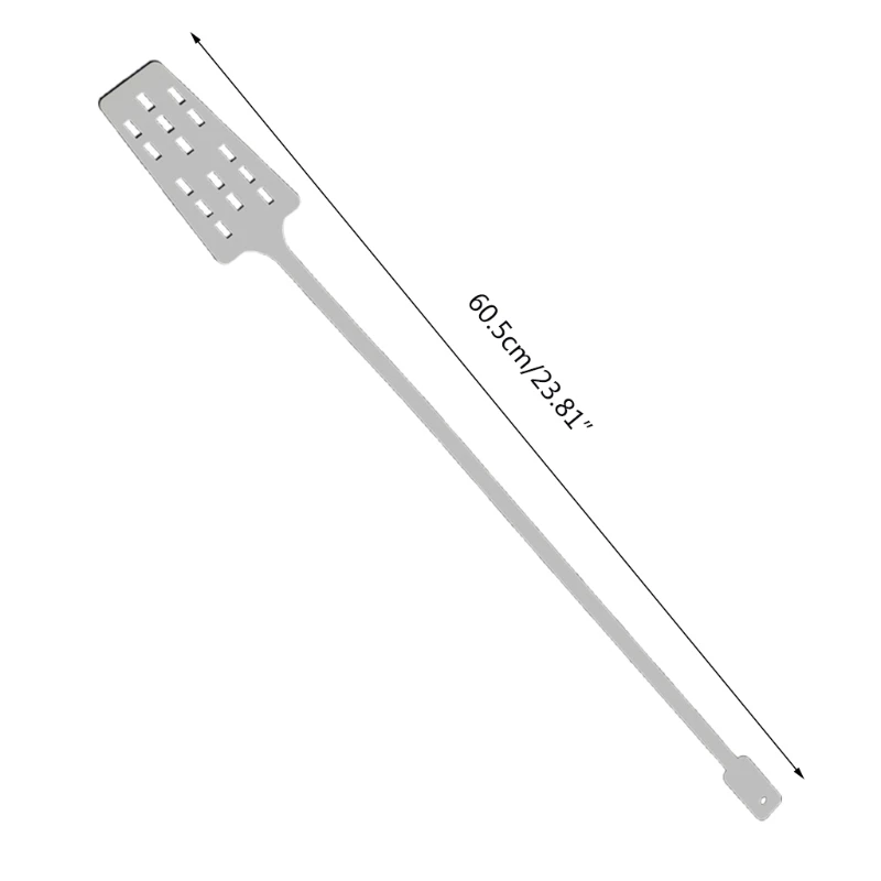 

60cm Plastic Wine Tun Mixing Stirrer Stirring Paddle Homebrew with 15 Holes Home Kitchen Bar Beer Wine Brewing Tools