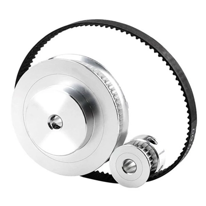 

GT2 Timing Belt Pulley 60Teeth 20Teeth 5mm Reduction 1:3 Belt Width 6mm for 3D Printer Accessories