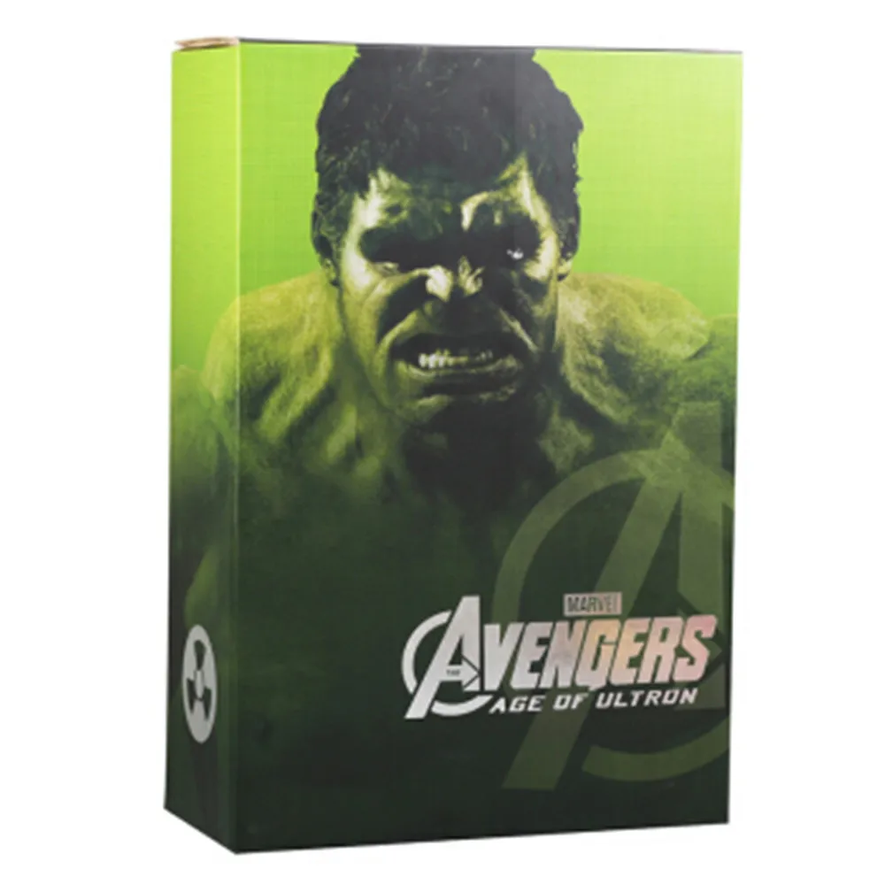

Marvel Avengers 42cm Hulk Robert Bruce Banner Figure Anime Decoration Boy Gift Toy Doll Peripheral