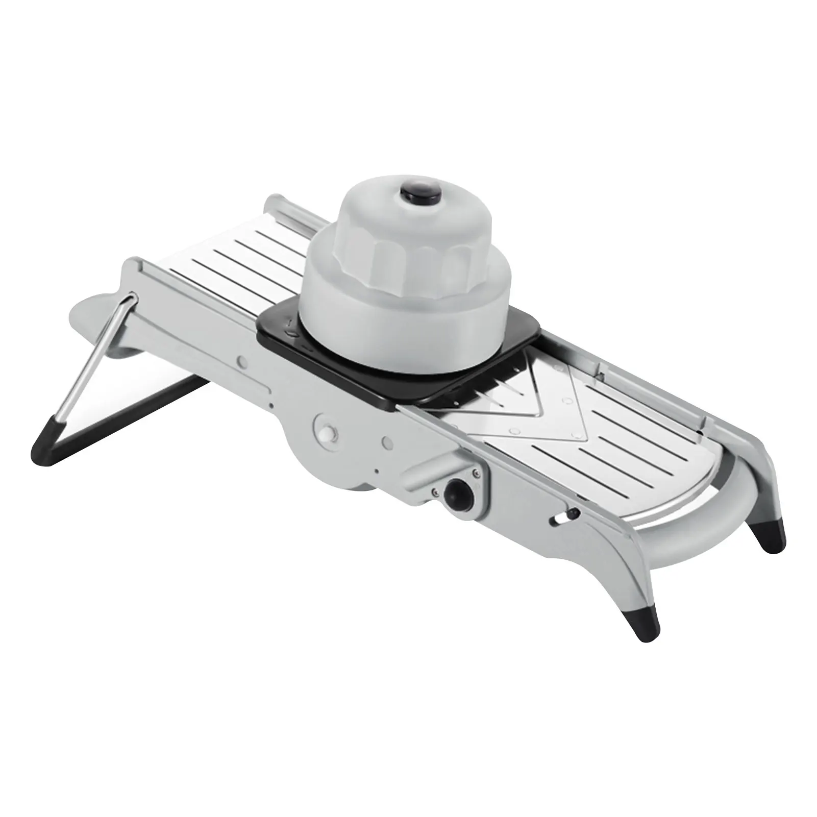 

Mandoline Slicer Manual Vegetable Cutter Knob Multifunctional With Adjustable Stainless Steel Blades Kitchen Gadgets Excellent