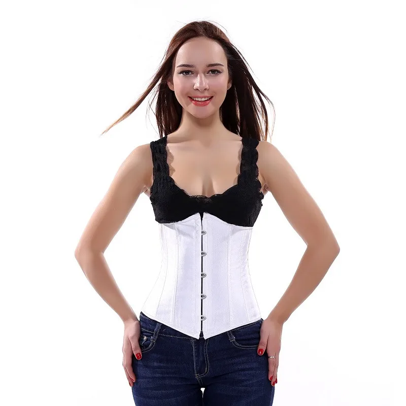 

Sapubonva Corset Underbust Sexy Waist Cincher Workout Shape Body Belt Shapewear Corsets and Bustiers Lingerie Plus Size Women