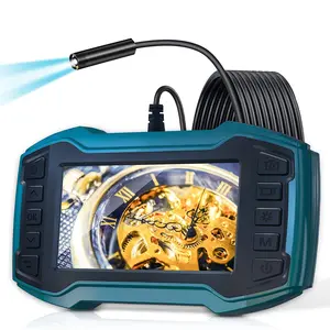 Industrial Endoscope Underwater Surveillance Video Inspection Snake Camera Endoscopic 4.5" IPS Screen Borescope for Cars Fishing