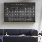 Студенческая химическая Периодическая таблица элементов масляная Картина на холсте фотография и печать Настенная картина для гостиной