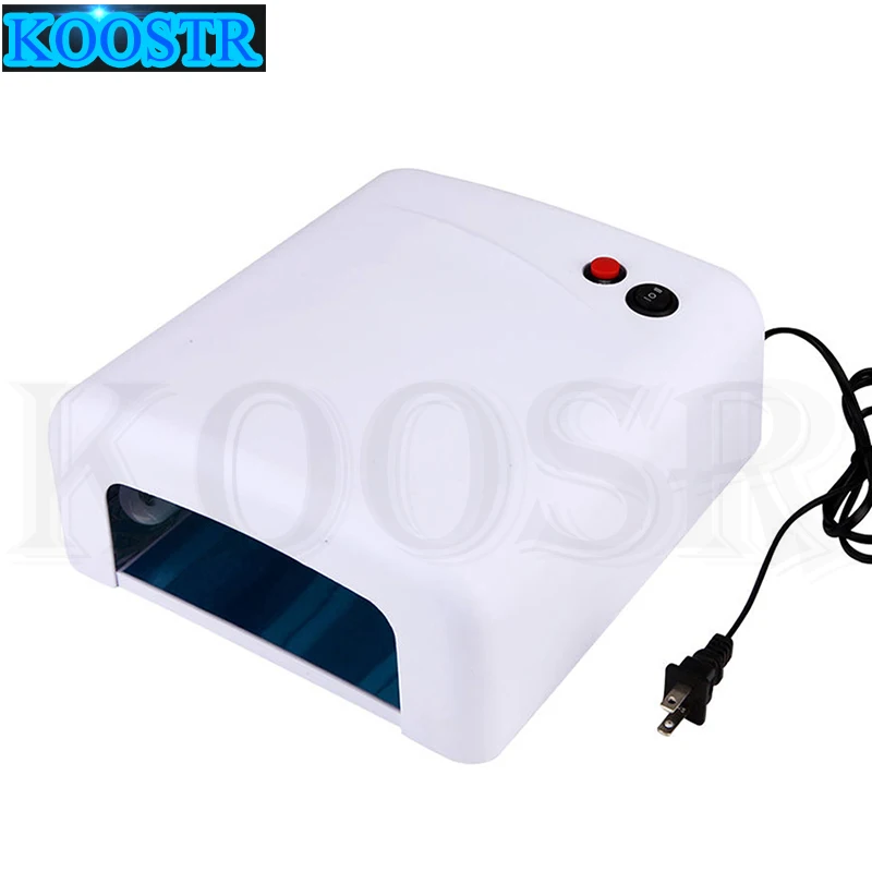 Лампа для ногтей профессиональная сушилка гель лака 36 Вт УФ лампа 110 В 220 с