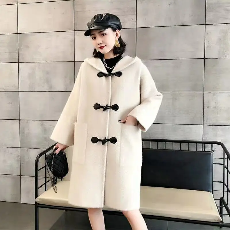 Осенне-зимнее женское пальто 2019 повседневные однотонные куртки блейзеры женские