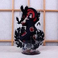 anime figure figurine toys kakashi uchiha sasuke acrylic desk stand figure acrylic stand figure model double side