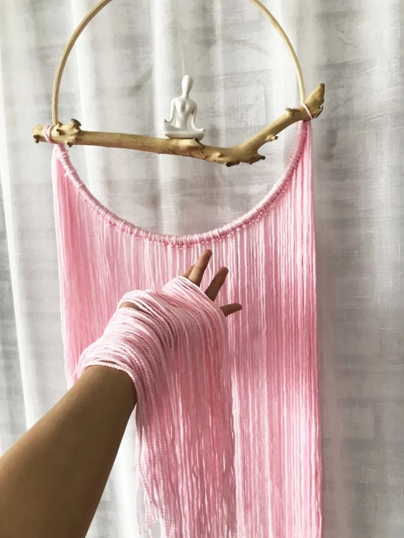 Гобелен из макраме настенный ручной работы Ловец снов подвесные украшения для