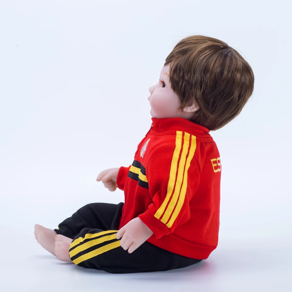 EUFA евро 2020 EFC 18 дюймов футбольная кукла bebe reborn Младенцы силиконовые boneca