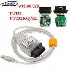 MINI VCI J2534 интерфейс для Toyota TIS Techstream V16.00.017 MINI VCI FT232RQ чип J2534 инструмент для диагностического сканирования автомобиля считыватель кода
