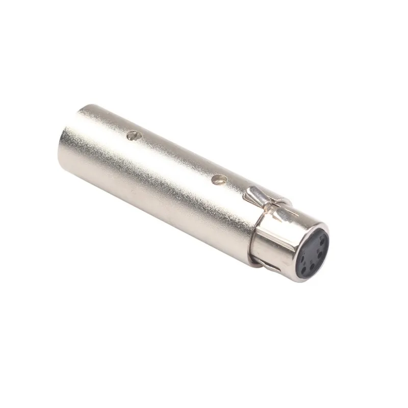 Переходник 3 Pin XLR штекер 5 гнездо адаптер для видеокамеры DMX светильник сигнала
