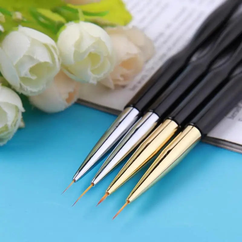 1 шт. двусторонняя Кисть для ногтей|Кисти ногтей| |