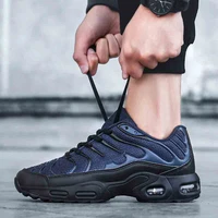 2021 men casual sport air cushion running shoes for male outdoor light weight breathable tennis sneaker trainer shoe
