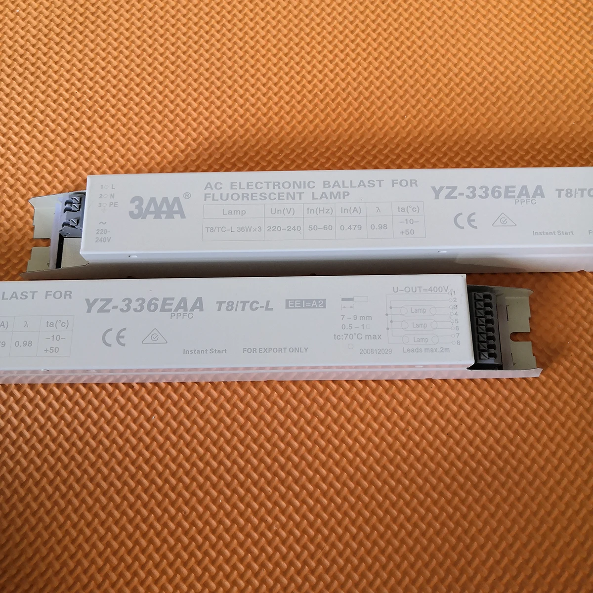 3AAA YZ 336EAA T8/TC L 220V 3X36W электронный балласт для 3 люминесцентных ламп рекламы