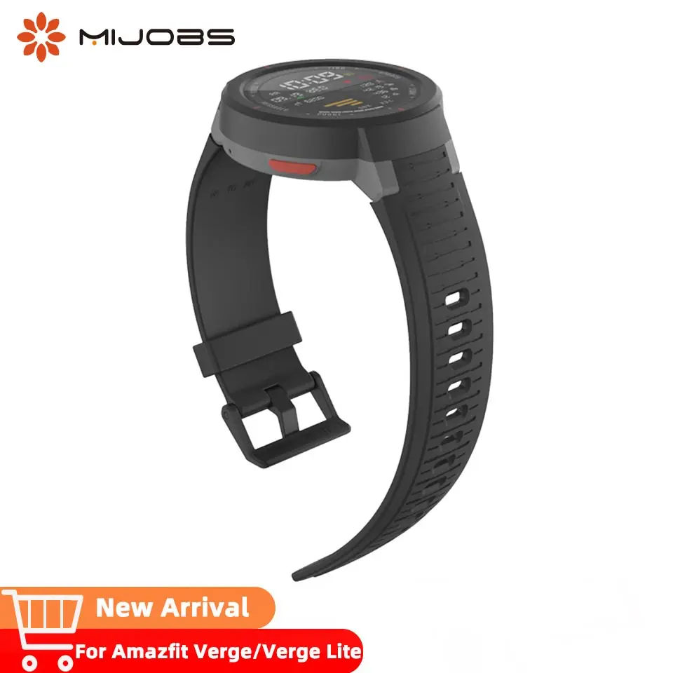 Mijobs ремешок для часов Amazfit verge браслет Huami repalcement браслет аксессуары часы ремешок для verge lite часы Pulsera