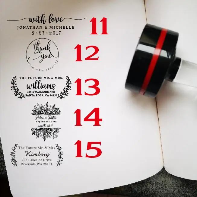 Таможенная печать для свадеб подарок настраиваемым именем штемпельная