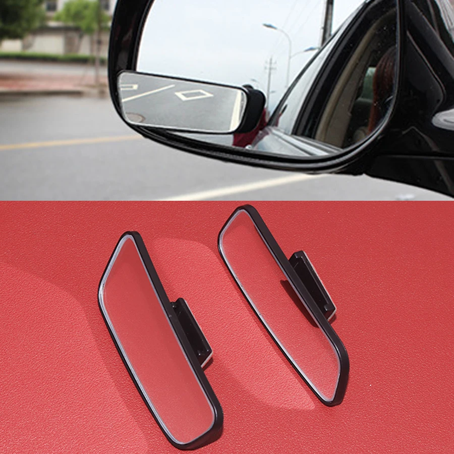 

JEAZEA 1 пара выпуклое зеркало для слепых зон с рамкой широкоугольное регулируемое на 360 градусов прозрачное зеркало заднего вида вспомогательное безопасное вождение