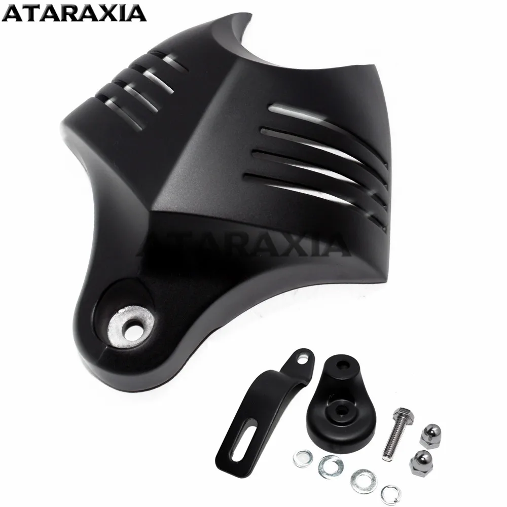 Алюминиевый мотоциклетный хромированный черный V образный кожух для Harley Big Evo /