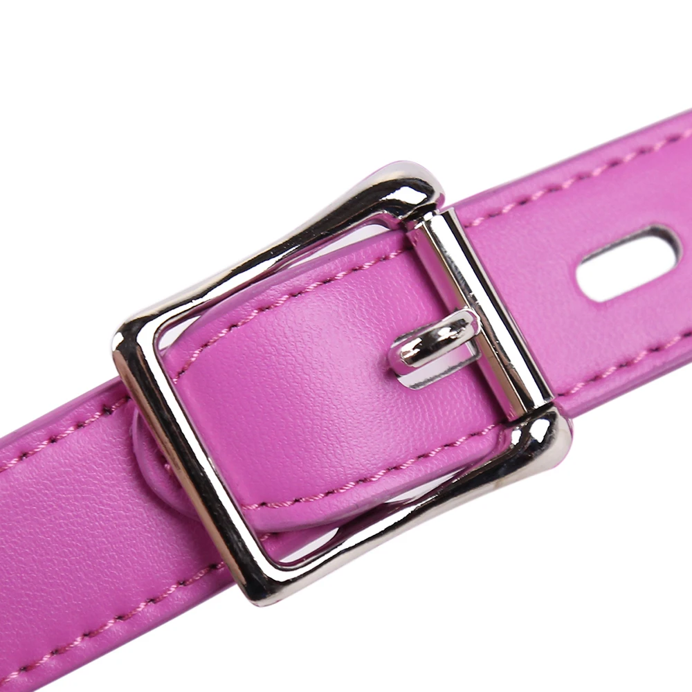 БДСМ бандаж на голову воронка ремень кляп кожа искусственная для пар женский