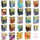 66x91 мм 100 шт.лот цветные матовые карты Demark Dragon Shield защитные рукава для карт MGT для PKM, чехол для карт Star Reals