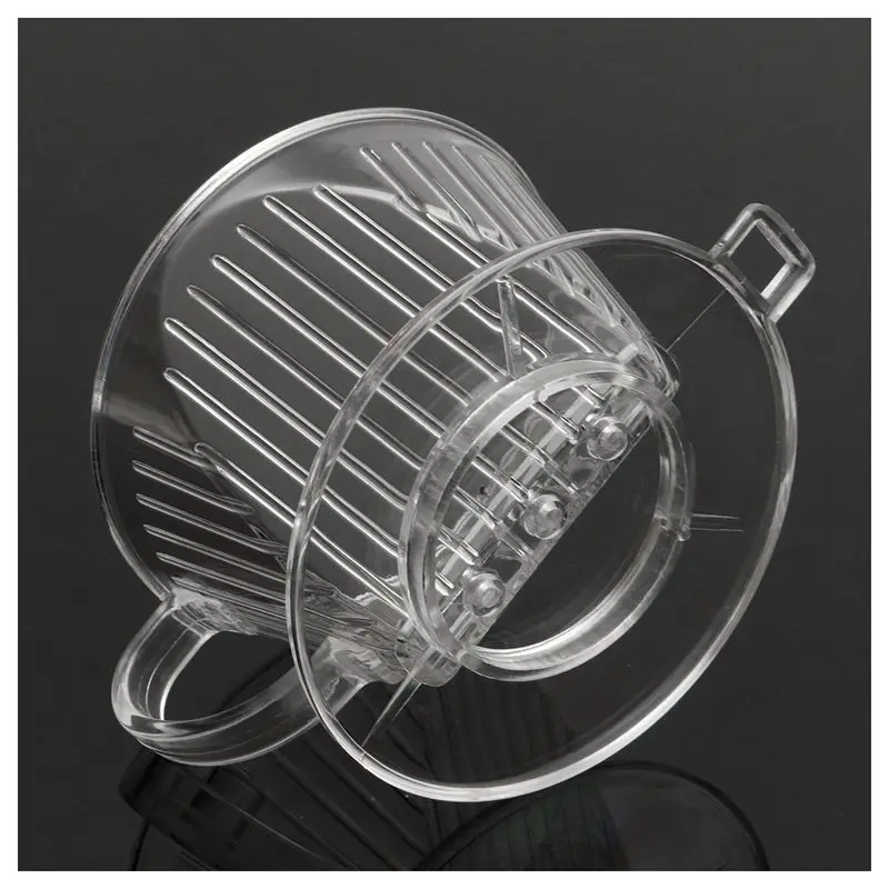Прозрачный кофе фильтр стаканчик Конус чайник пивовар держатель пластиковые
