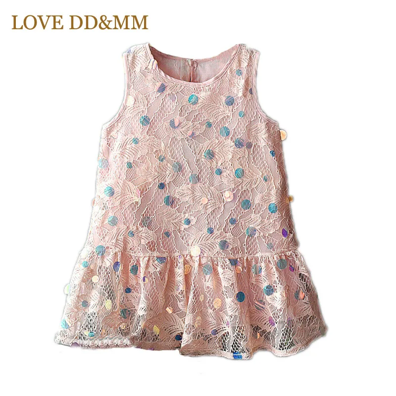 Платья для девочек LOVE DD &amp MM летняя новая детская одежда 2020 милое кружевное