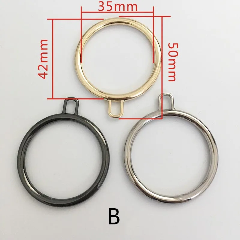 10 шт. Экологически Чистые Уплотнительные кольца металлические собачки для