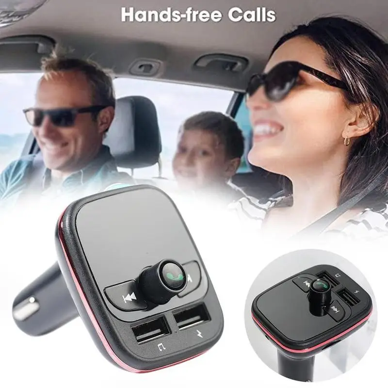 QC 3 0 громкой связи Bluetooth Fm передатчик модулятор Автомобильный MP3 зарядное