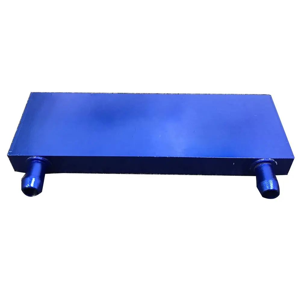 Алюминиевый водный блок для охлаждения процессора охладитель жидкости