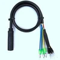 motor convert extension cable 9 pin conversion line waterproof connector e bike motor extend cable 60cm